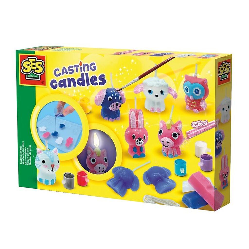 SES Creative Støb Stearinlys m. Maling
