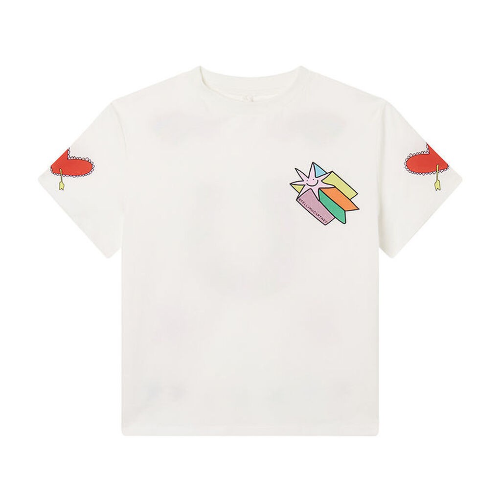 Stella McCartney Kids T-shirt - Ivory m. Print