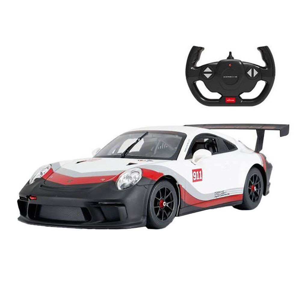 Rastar Fjernstyret Bil m. Lys - Porsche 911 GT3 Cup - 1:14
