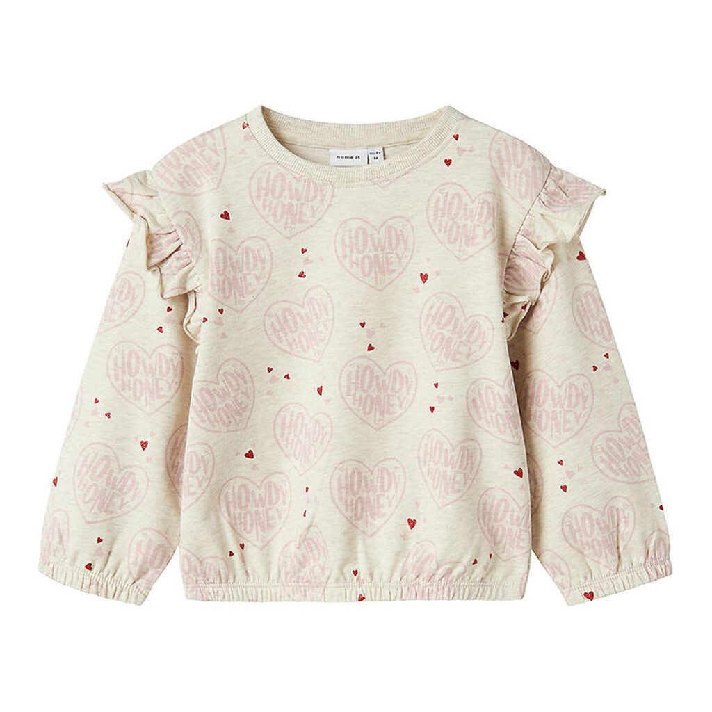 Name It Sweatshirt - NmfKea - Peyote Melange