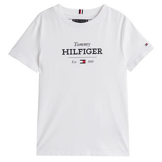 Tommy Hilfiger T-shirt - Monotype 1985 - Hvid