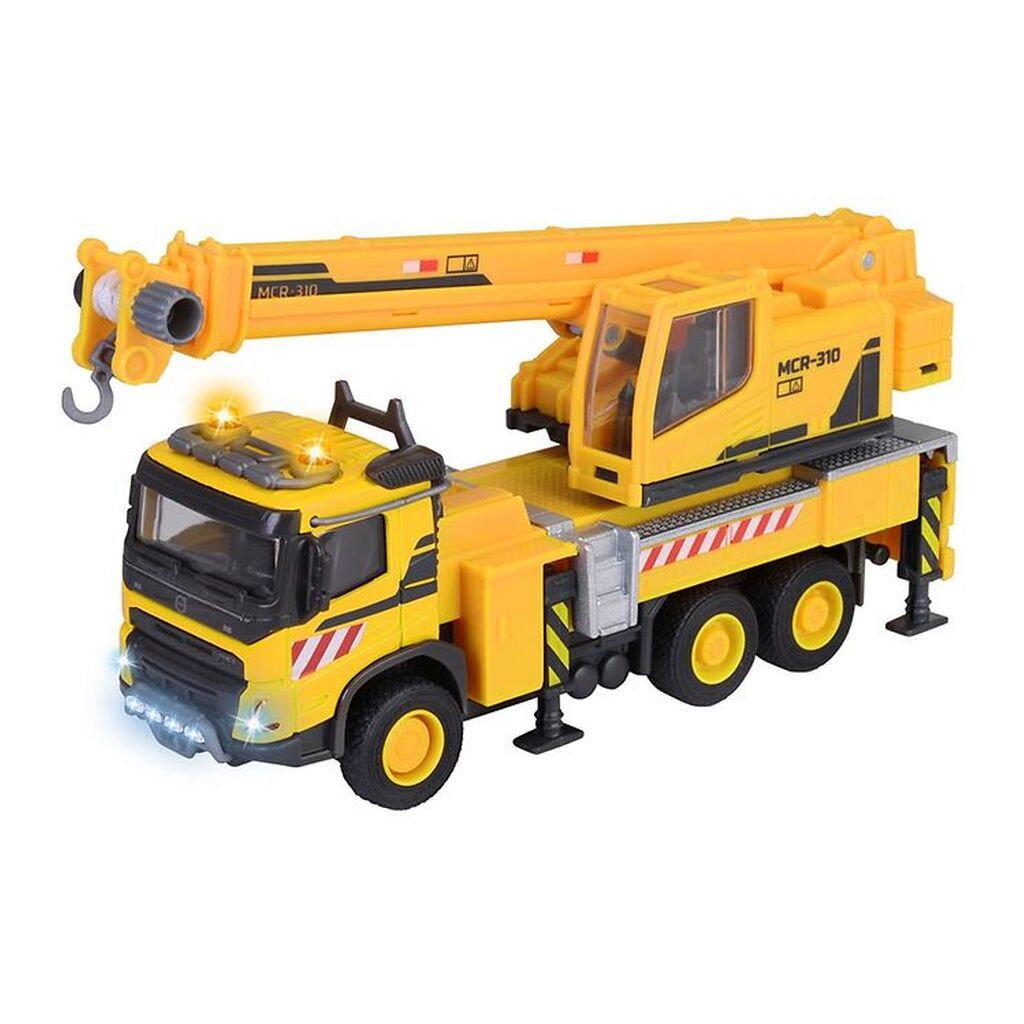 Majorette Legetøj - Volvo Kranbil m. Lys/Lyd