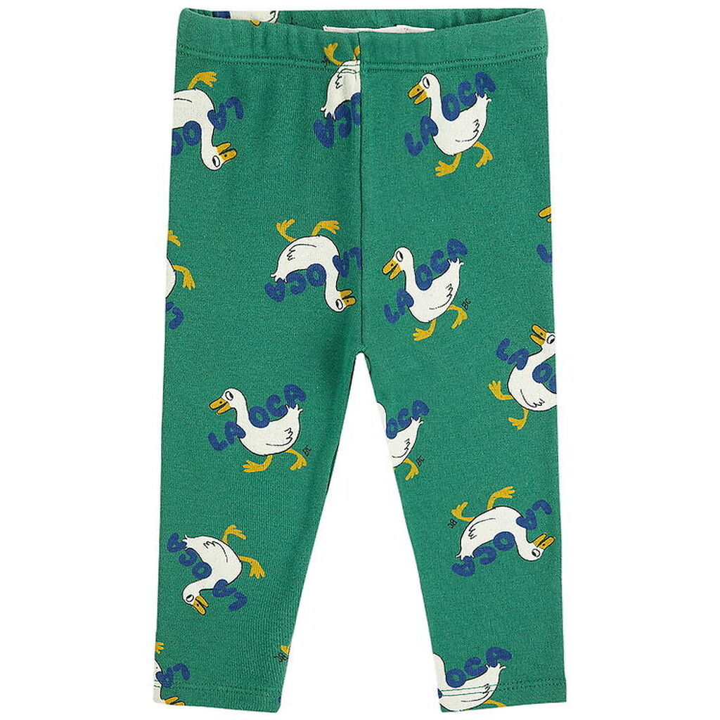 Bobo Choses Leggings - La Oca All Over - Grøn