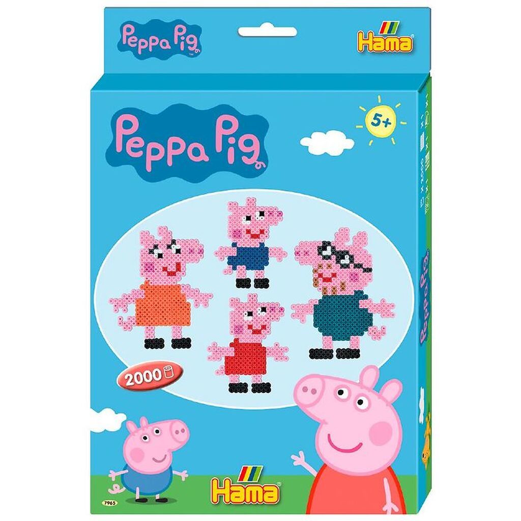 Hama Midi Perleæske - 2000 stk. - Gurli Gris