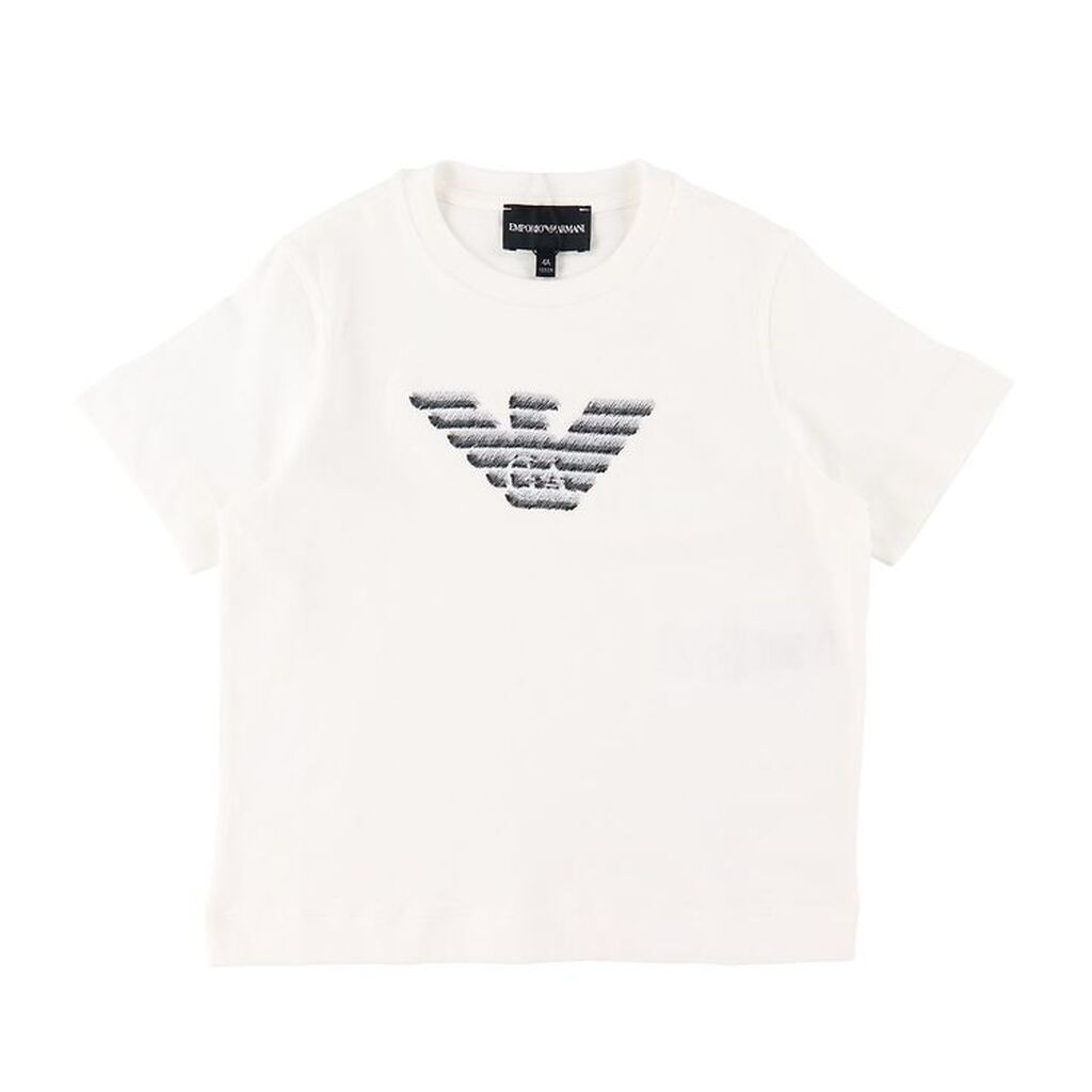 Emporio Armani T-shirt - Hvid m. Logo