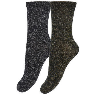 Sofie Schnoor Strømper - 2-pak - Black Mix