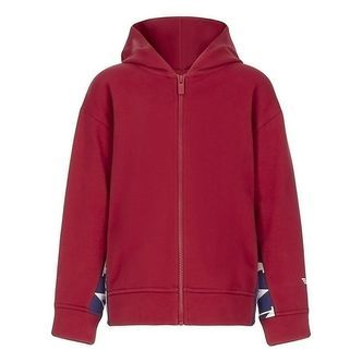 Emporio Armani Cardigan - Rød m. Blå