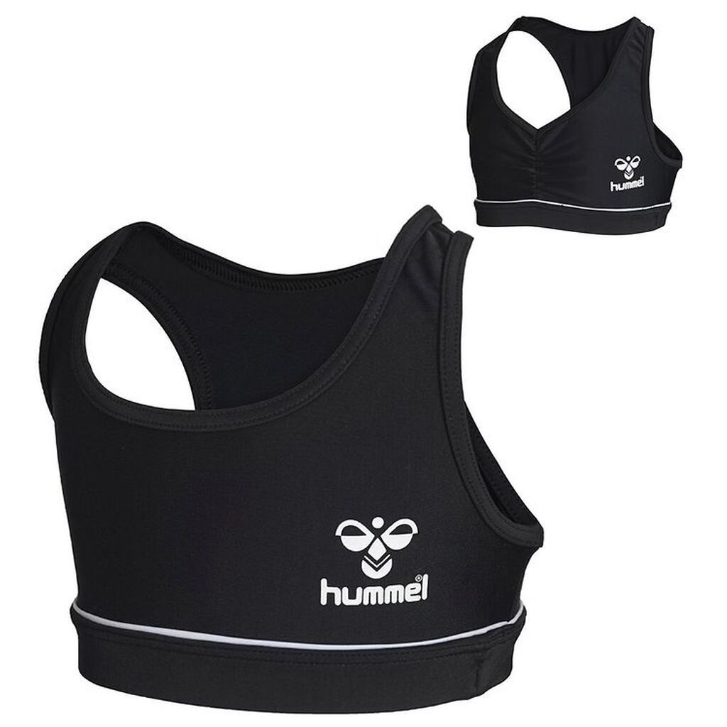 Hummel Bikini Top - HMLMedine - UV50+ - Sort/Hvid