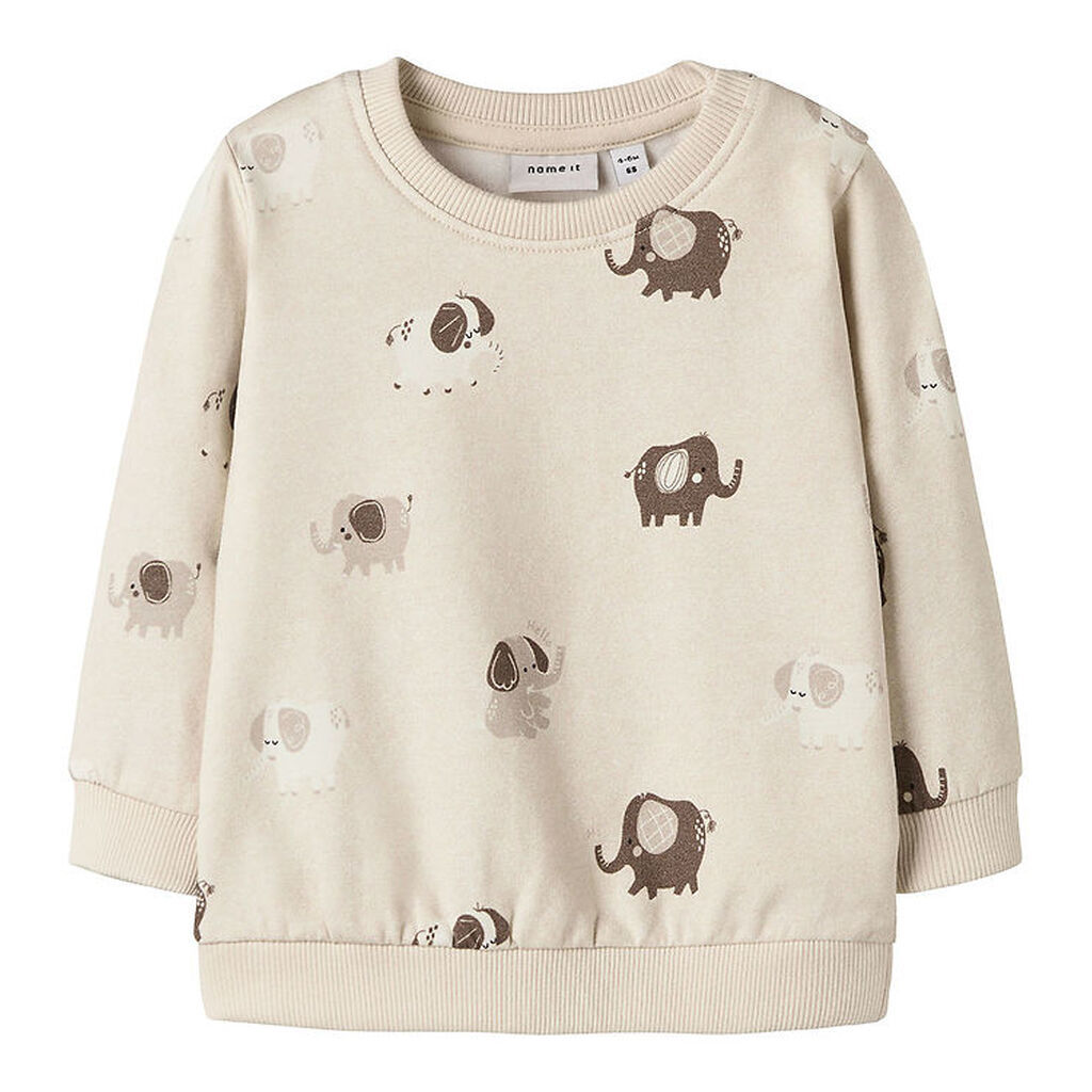 Name It Sweatshirt - NbnOhapi - Peyote Melange