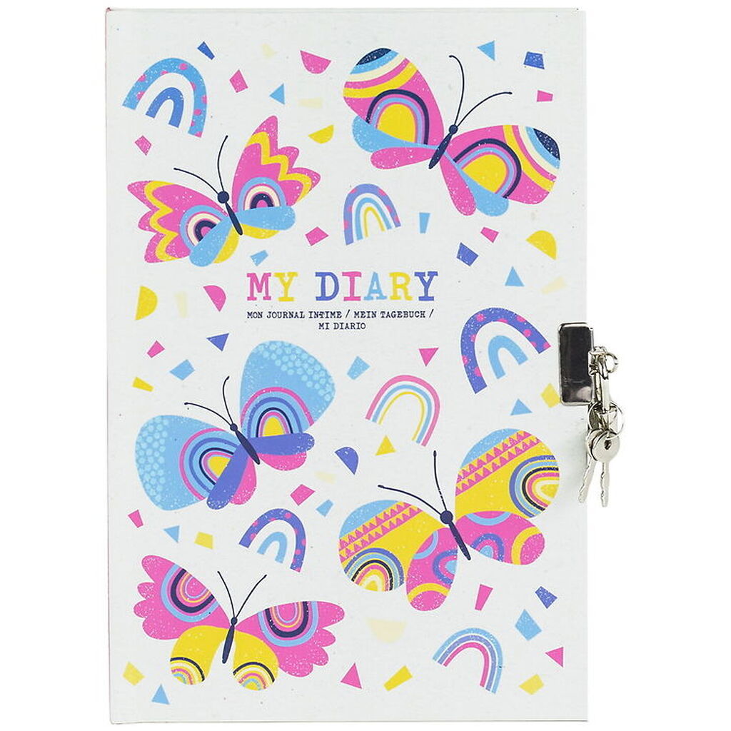 Tiger Tribe Dagbog - Butterflies