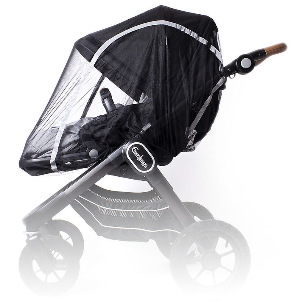Easygrow Myggenet Til Barne/klapvogn - Single - Universal - Sort