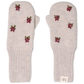 MP Luffer - Strik - Cashmere - Floral - Beigemeleret