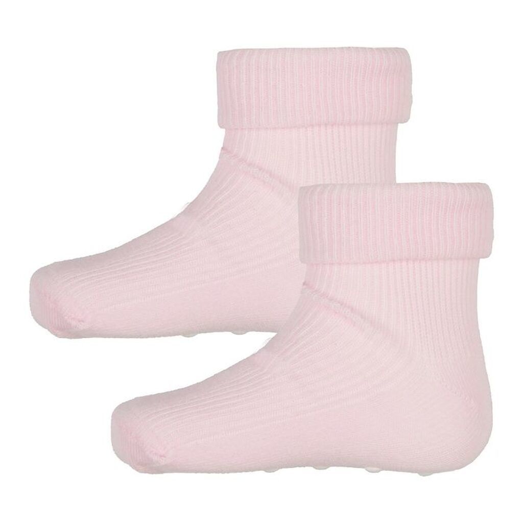 Minymo Strømper - 2-pak - Skridsikker - Rosa