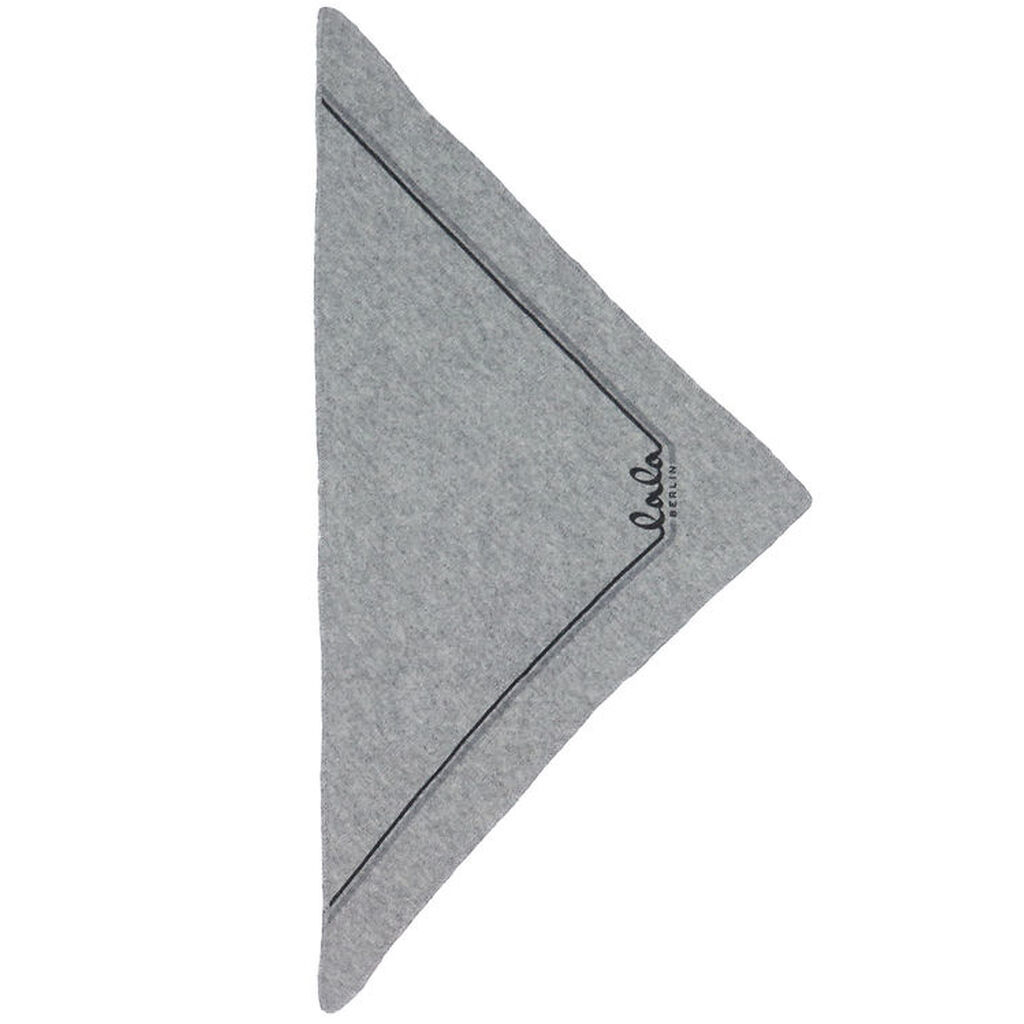 Lala Berlin Tørklæde - 65x30 cm - Triangle Solid XS - City