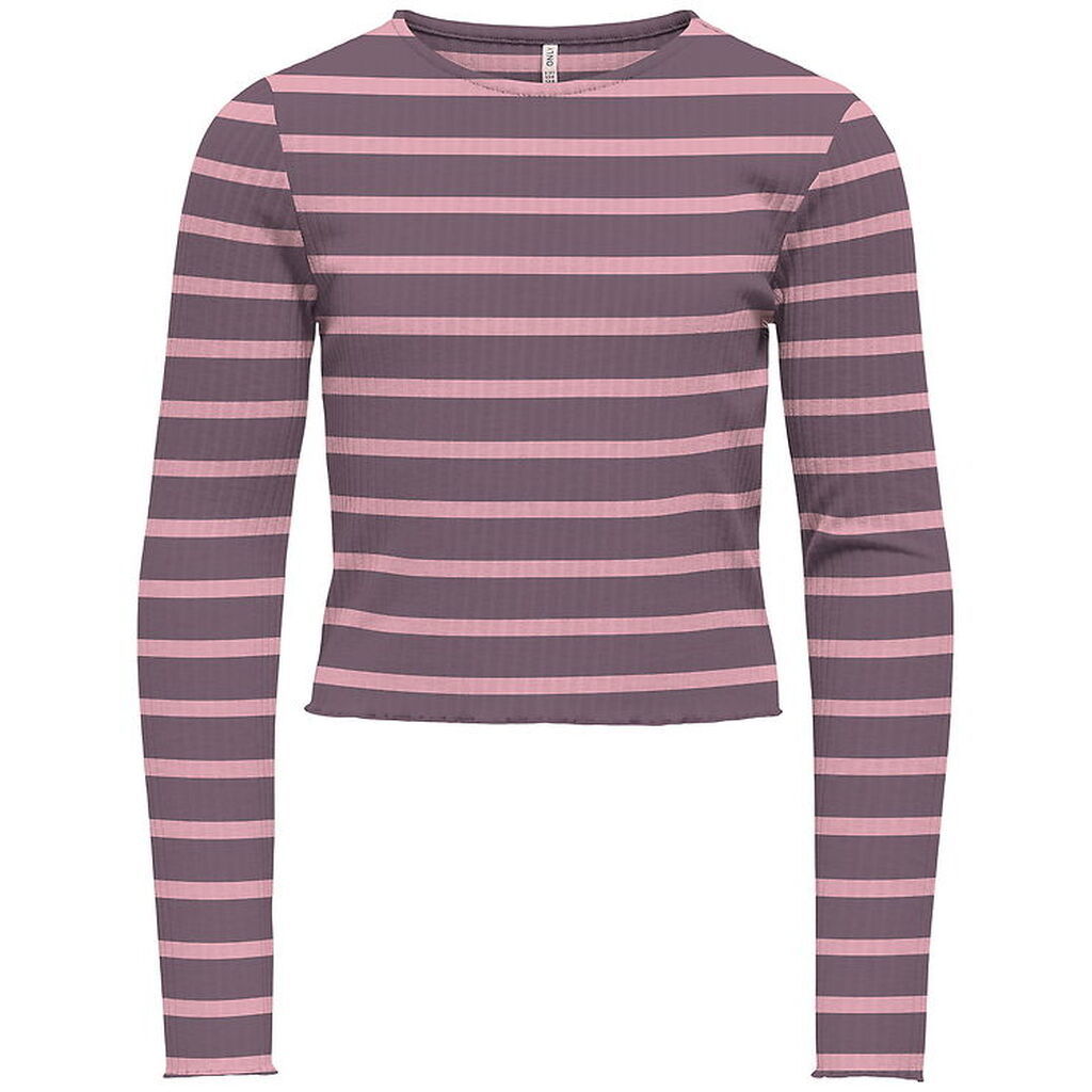 Kids Only Bluse - Rib - KogAlly - Moonscape/Nostalgia Rose