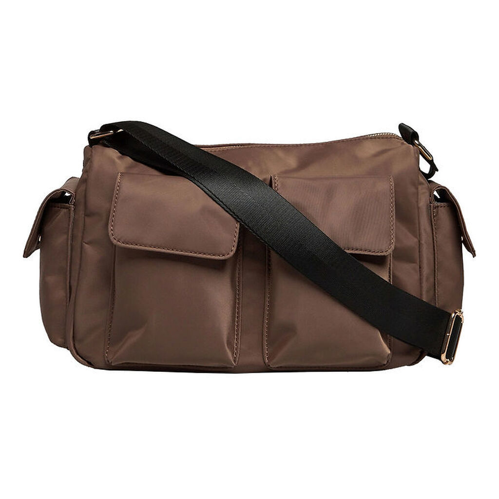Rosemunde Skuldertaske - Safari - Taupe/Gold