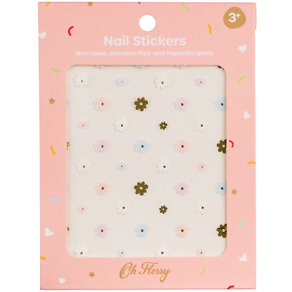 Oh Flossy Negle Klistermærker - Flowers