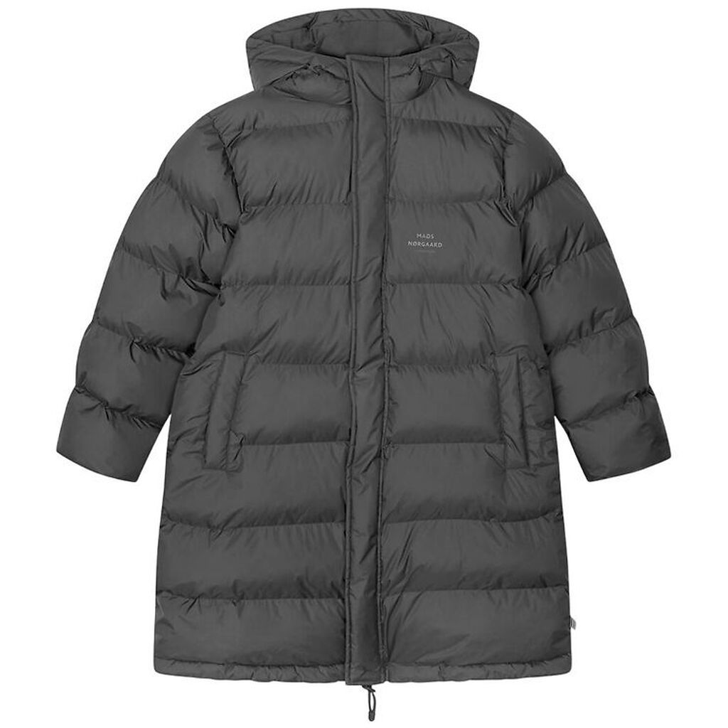 Mads Nørgaard Dynefrakke - Light Ripstop Jolina - Asphalt