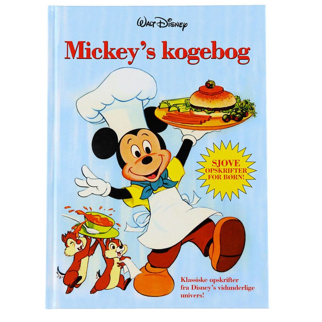 Karrusel Forlag Bog - Disney - Mickey's Kogebog - Dansk