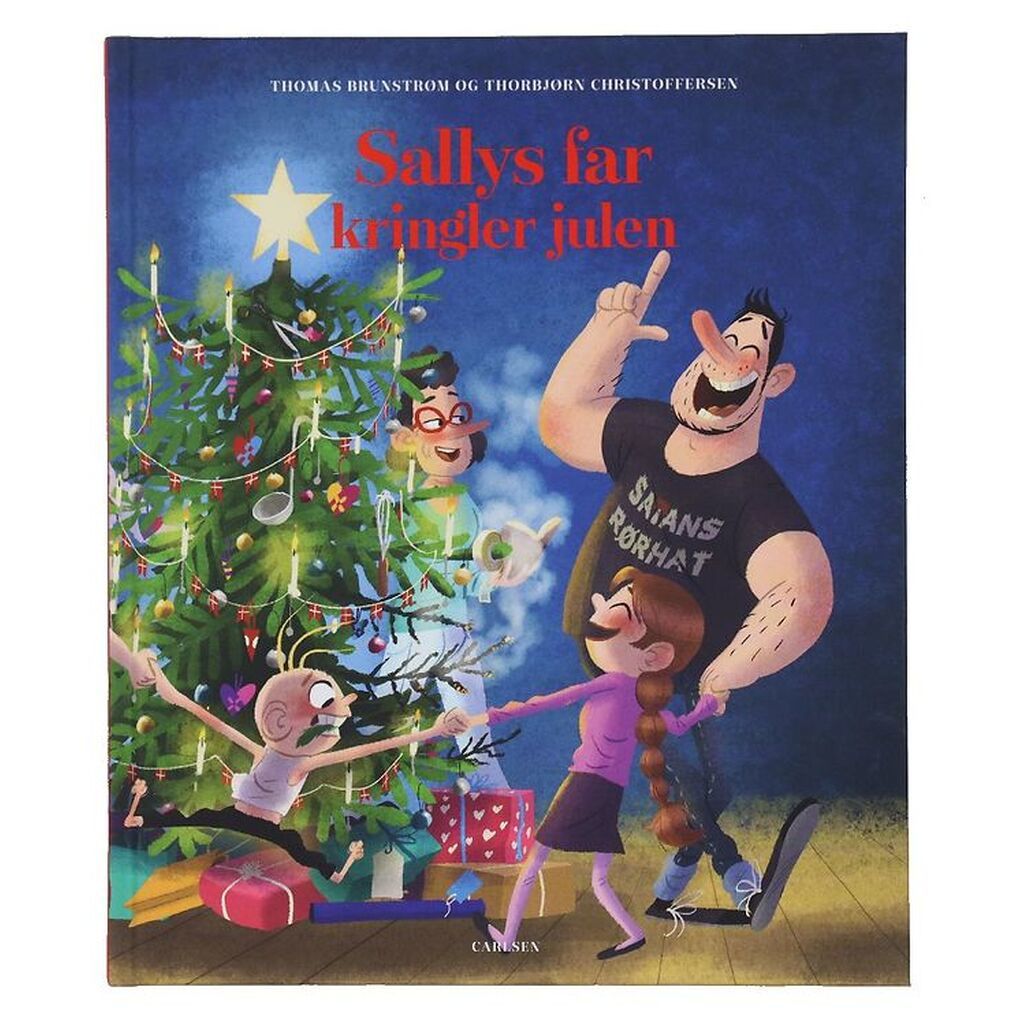Forlaget Carlsen Bog - Sallys far kringler julen - Dansk