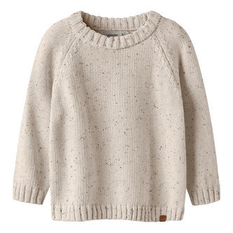 Lil' Atelier Bluse - Strik - NmnGalto - Turtledove