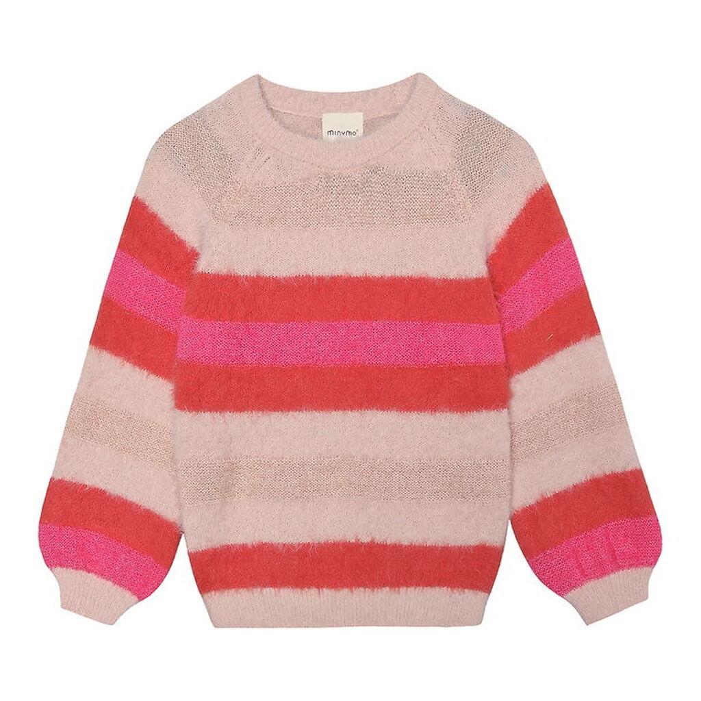 Minymo Bluse - Strik - Peach Whip