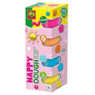 SES Creative Modellervoks - 4x90 g - Happy