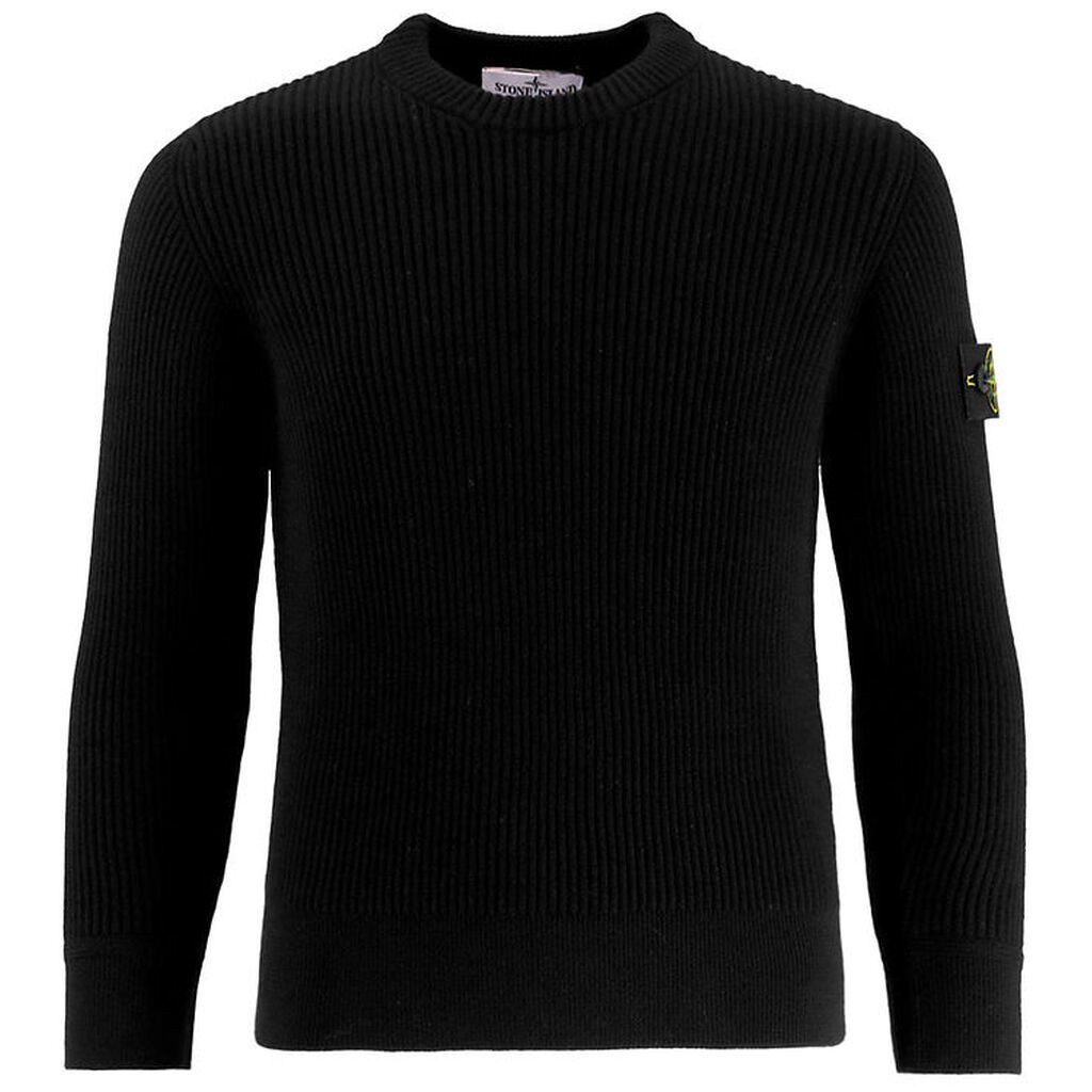 Stone Island Bluse - Uld - Sort