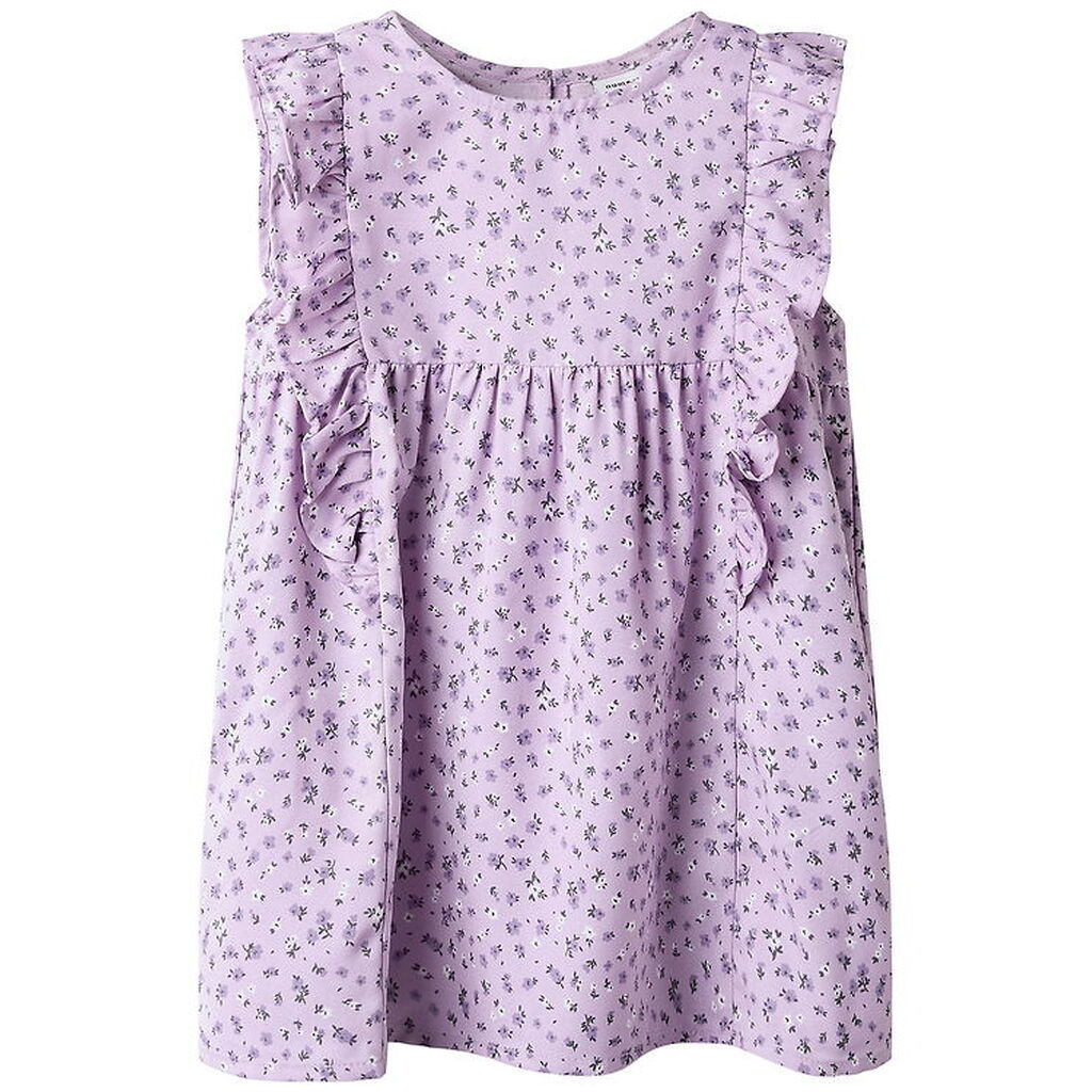 Name It Kjole - NmfJolly - Lavendula m. Blomster