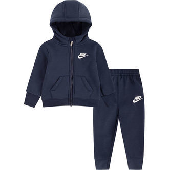 Nike Sweatsæt - Cardigan/Sweatpants - Midnight Navy