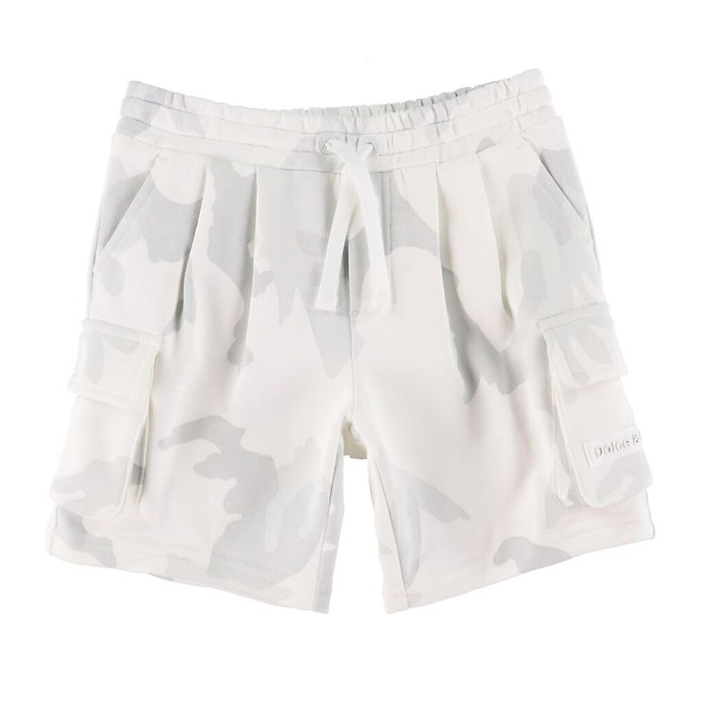 Dolce & Gabbana Sweatshorts - Hvid Camouflage