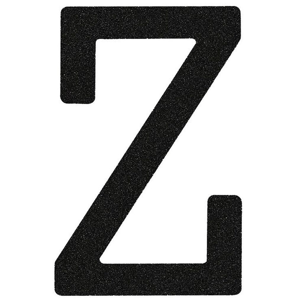 That's Mine Bogstav - Z - Sort Glimmer