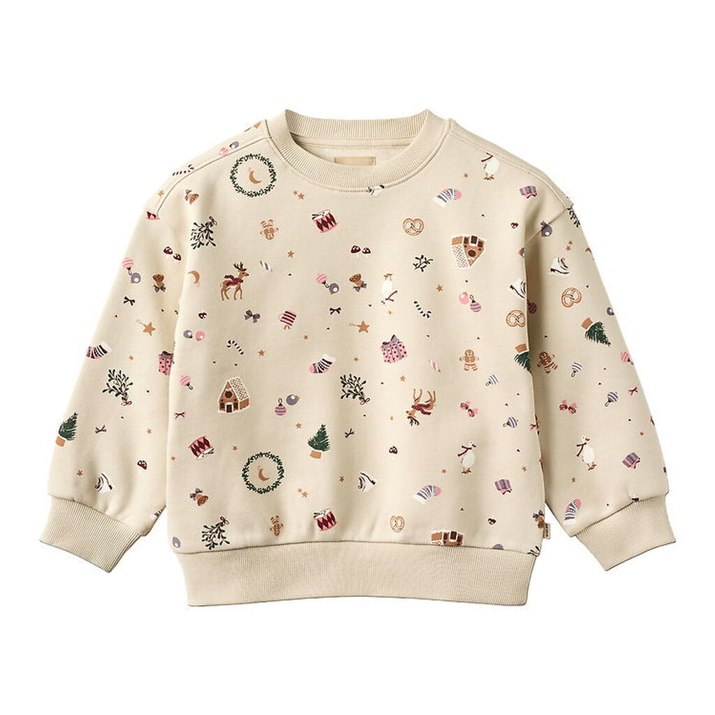 Wheat Sweatshirt - Elliot - Offwhite Holiday