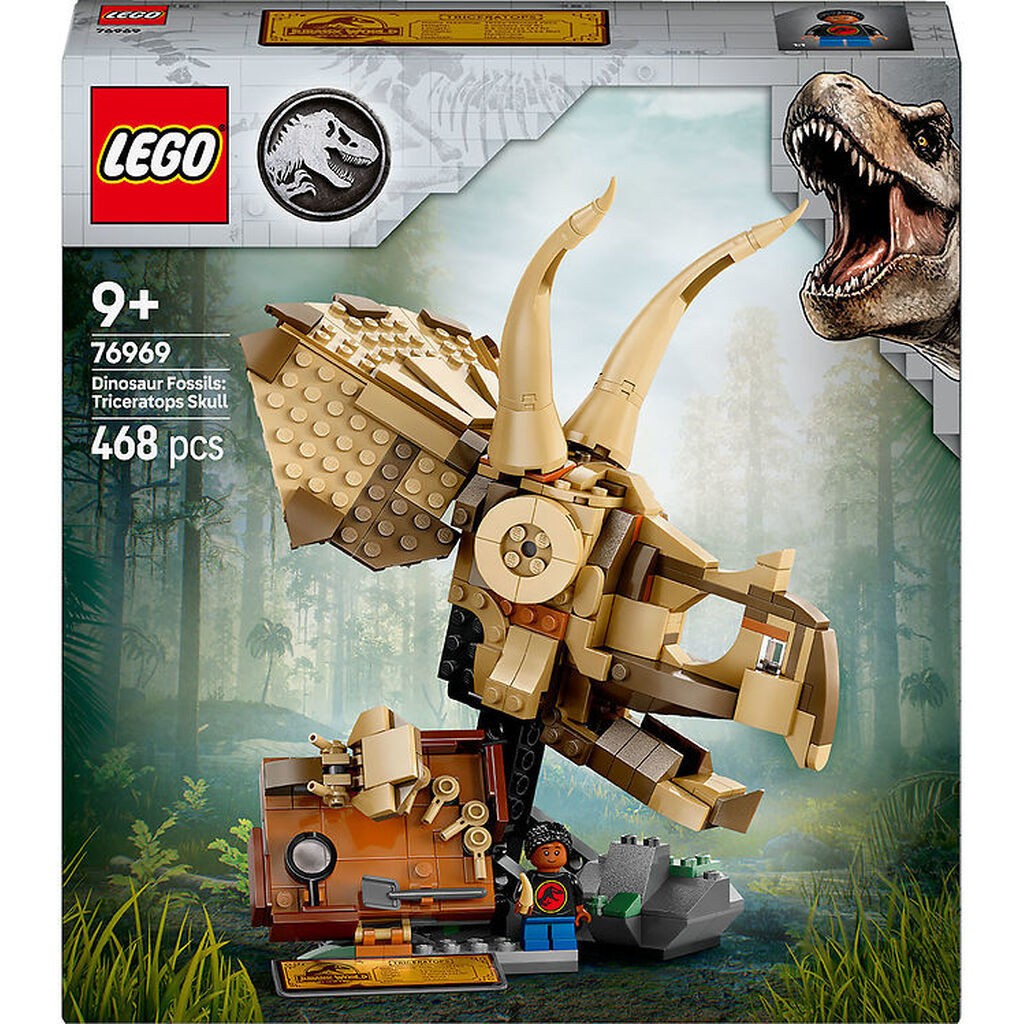 LEGOÂ® Jurassic World - Dinosaurfossiler: Tri... 76969 - 468 Dele
