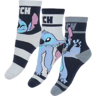 Name It Strømper - 3-Pak - NmmAhan - Stitch - Navy Blazer/Pearl