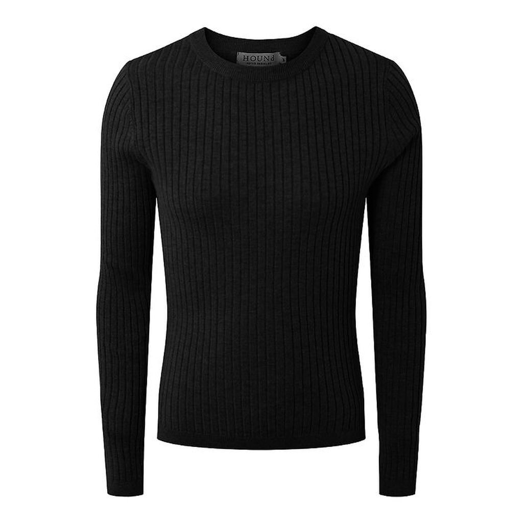 Hound Bluse - Strik - Black