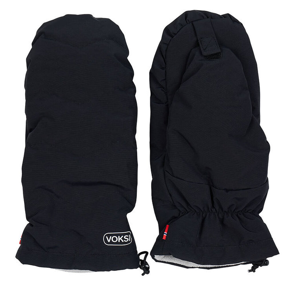 Voksi Barnevognshandsker - Black/Light Grey