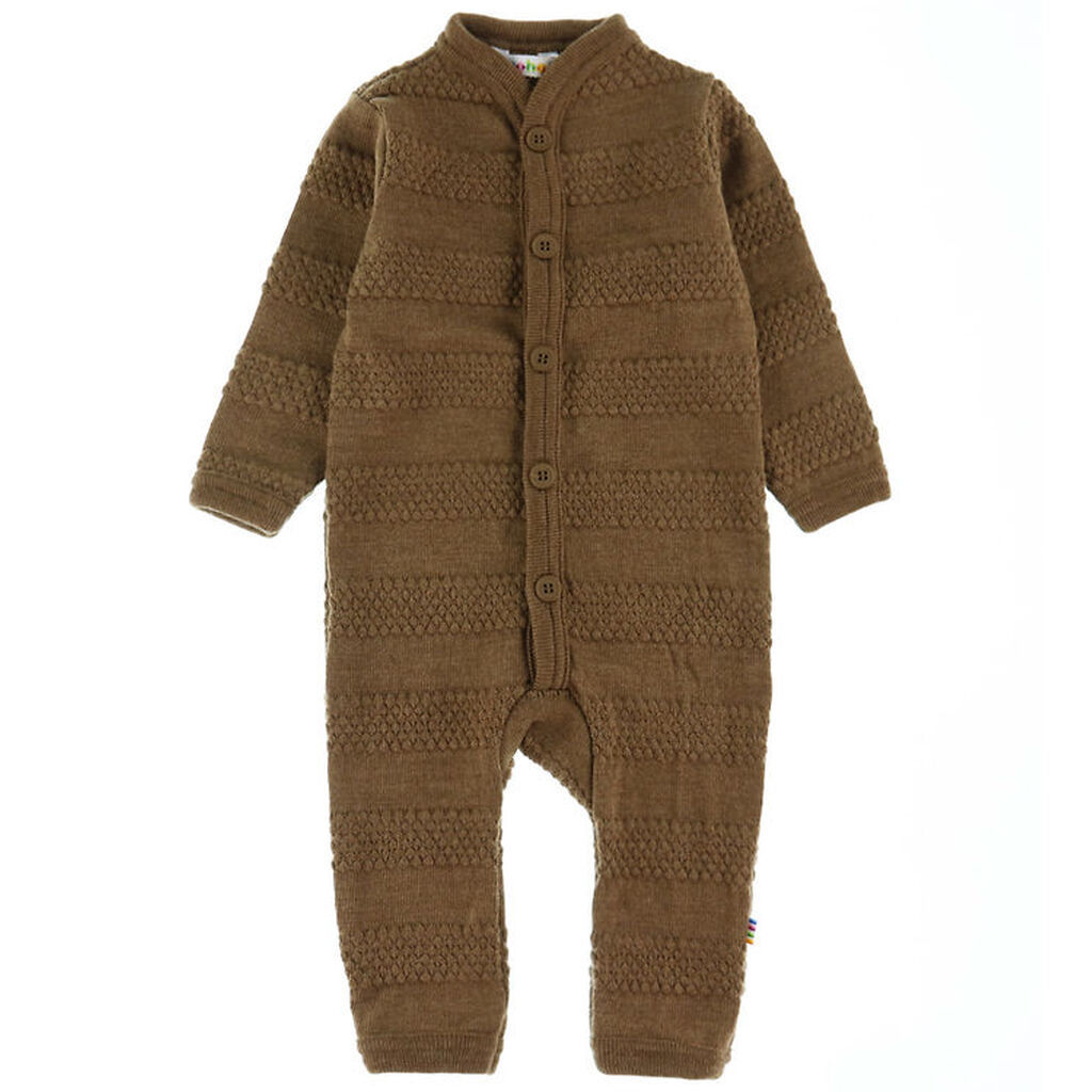 Joha Køredragt - Strik - Uld - Varm Brun