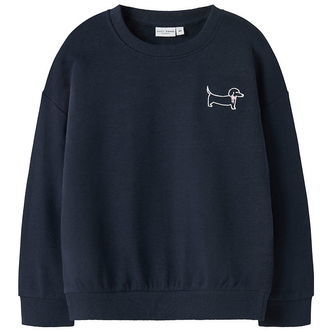 Name It Sweatshirt - NmfVallene - Navy Blazer/Dog Bow