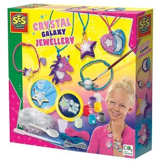 SES Creative Smykkesæt - Galaxy Crystals
