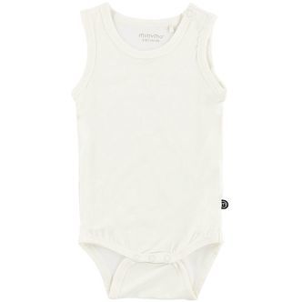 Minymo Body u/æ - Bambus - Hvid