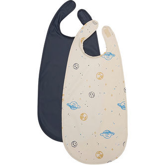 CeLaVi Hagesmæk - 2-pak - Lang - PU - Dark Navy