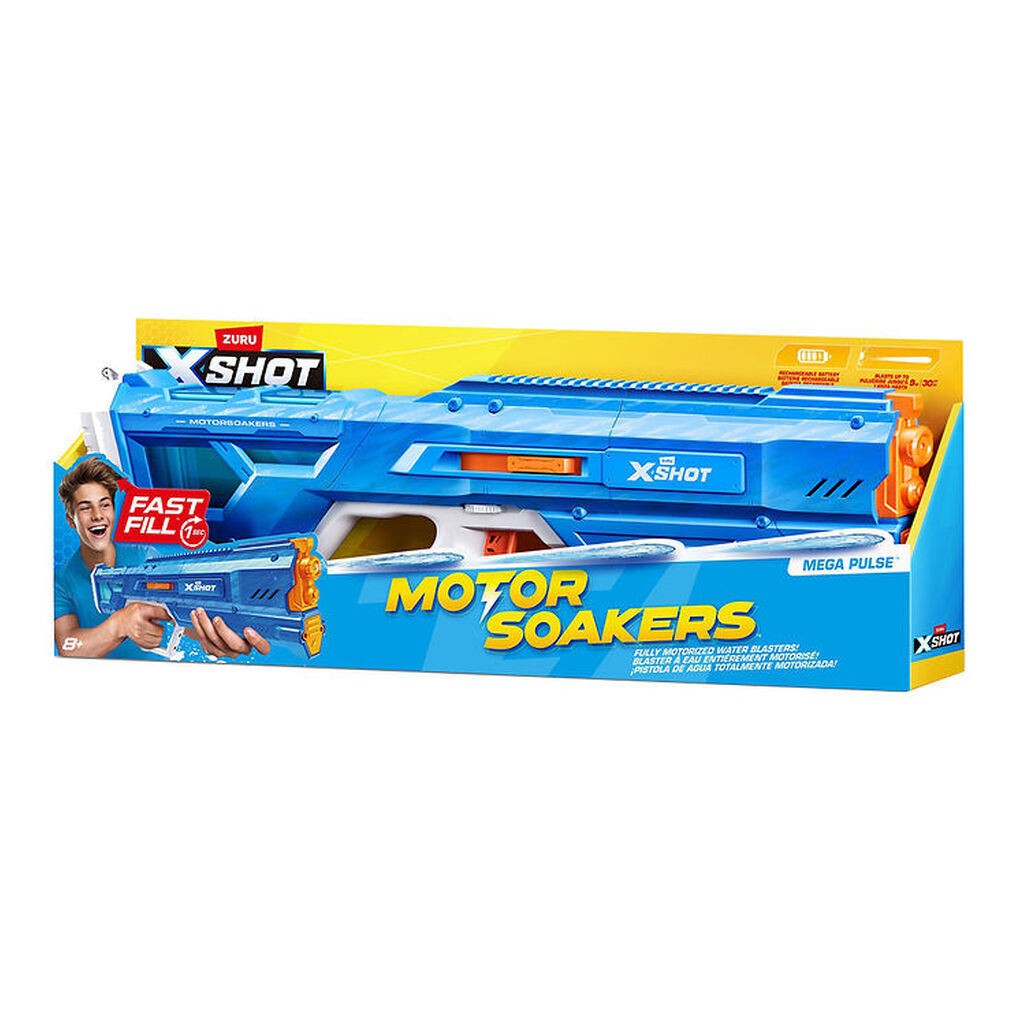 X-SHOT Vandgevær - Motoriseret - 1100 ml - Mega Pulse