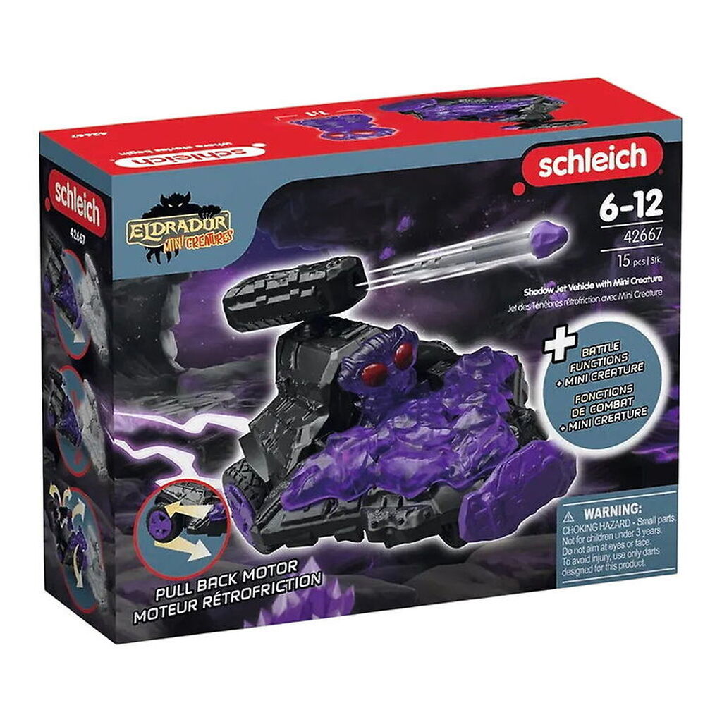 Schleich Eldrador Mini Creatures - Shadow Jet Køretøj - 42667