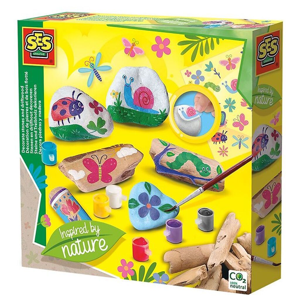 SES Creative - Dekorer Sten & Drivtømmer