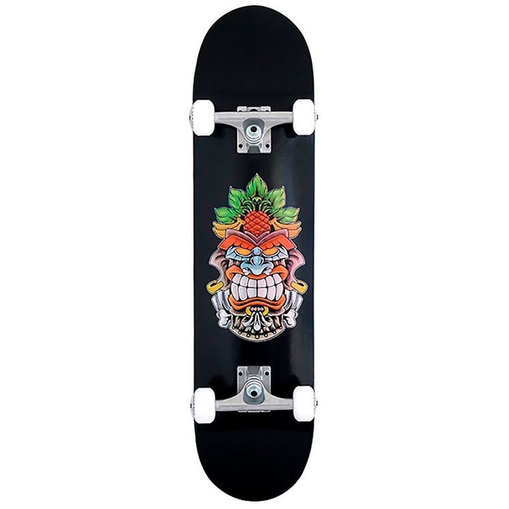 SkatenHagen Skateboard - 7.25" - Tiki Mask