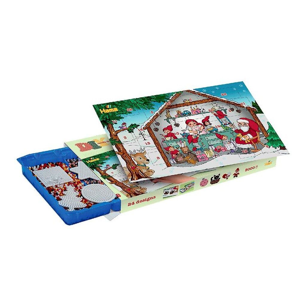 Hama Midi Julekalender - 24 DIY Designs