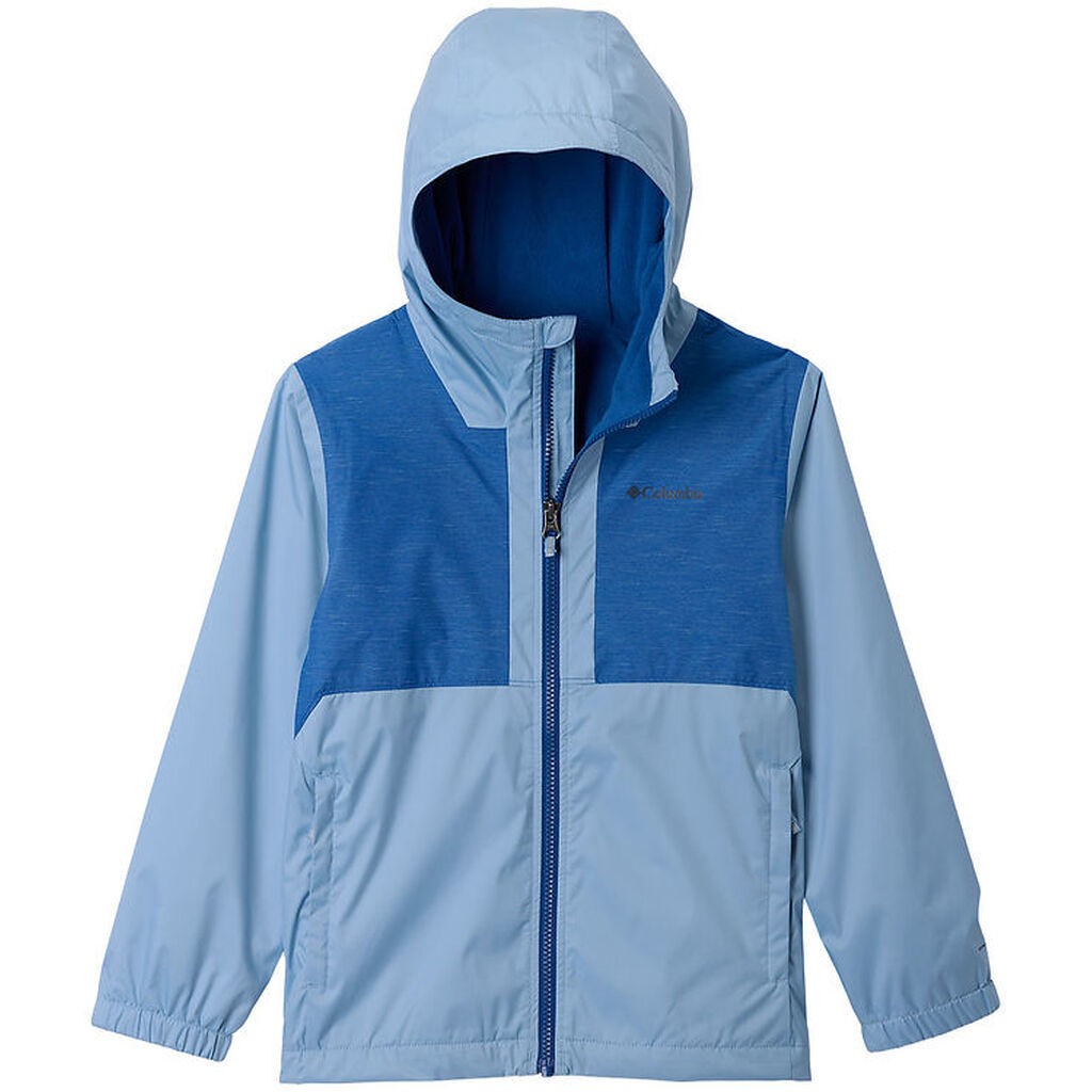 Columbia Regnjakke m. Fleece - Rainy Trails II - Ripple Blue