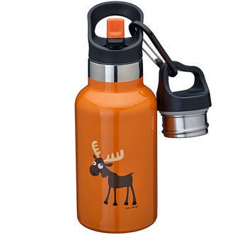 Carl Oscar Termoflaske - TEMPflask - 350 ml - Orange m. Elg