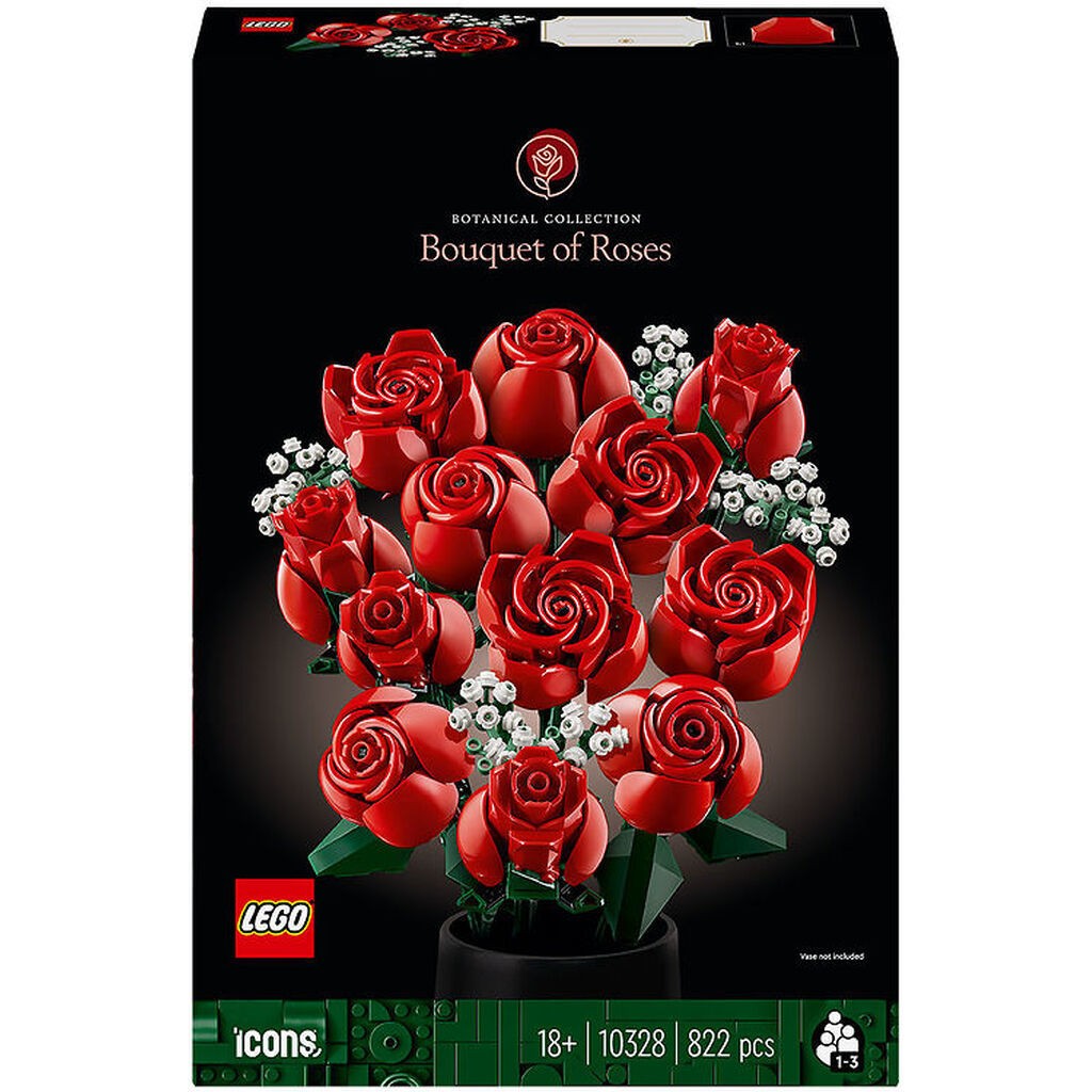 LEGOÂ® Icons - Buket Roser 10328 - 822 Dele